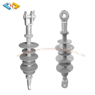 tipo composto isolador de Suspensio do silicone do polímero de 24kV 80kN